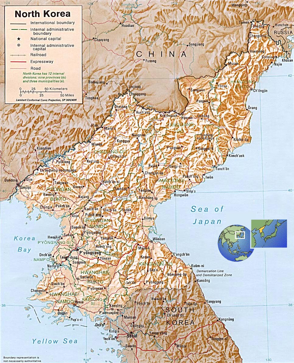 Pyongyang Map