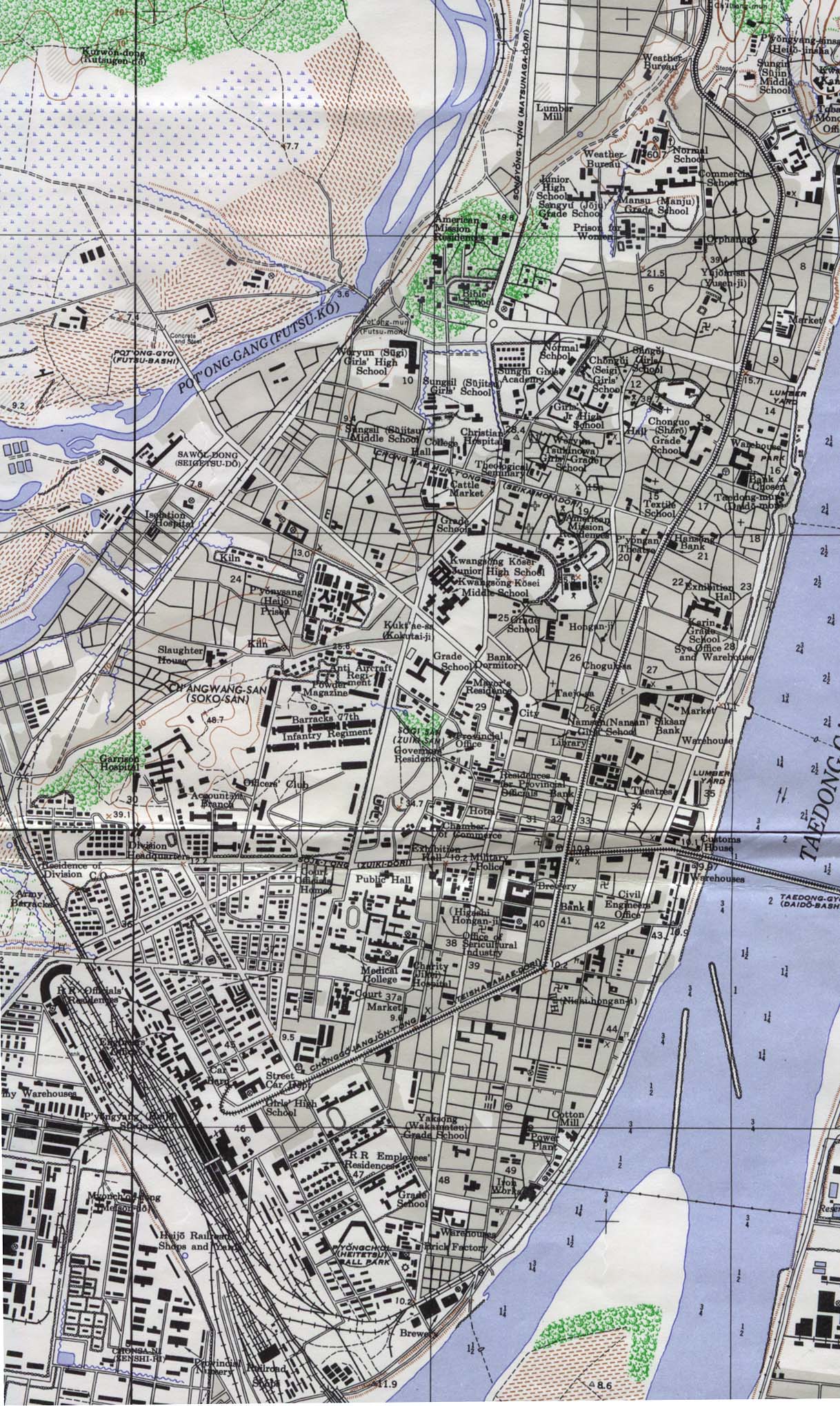 Pyongyang Metro Map