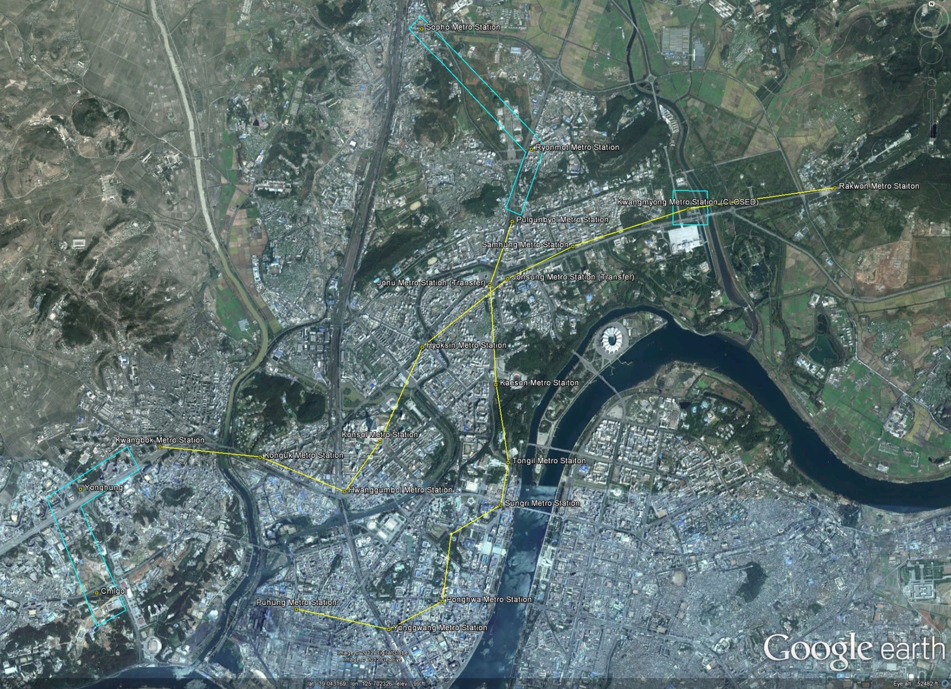 Pyongyang Metro Stations