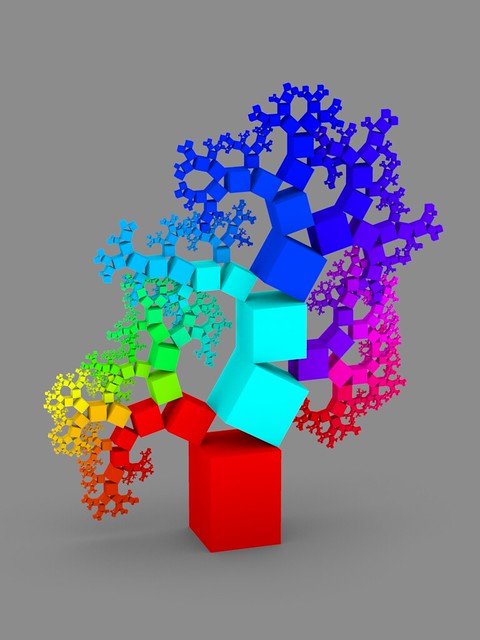 Pythagoras Tree 3d