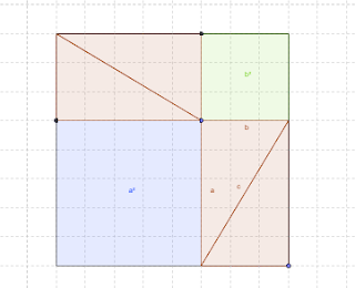 Pythagorean Theorem Proof Without Words