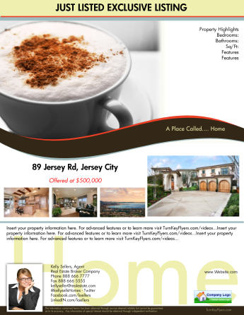 Real Estate Agent Flyers