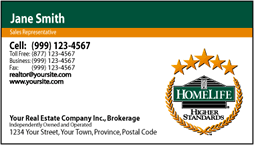 Real Estate Business Cards Homelife