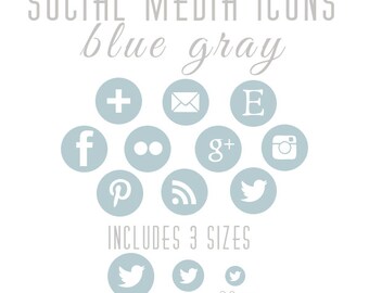 Round Social Media Icons Instagram