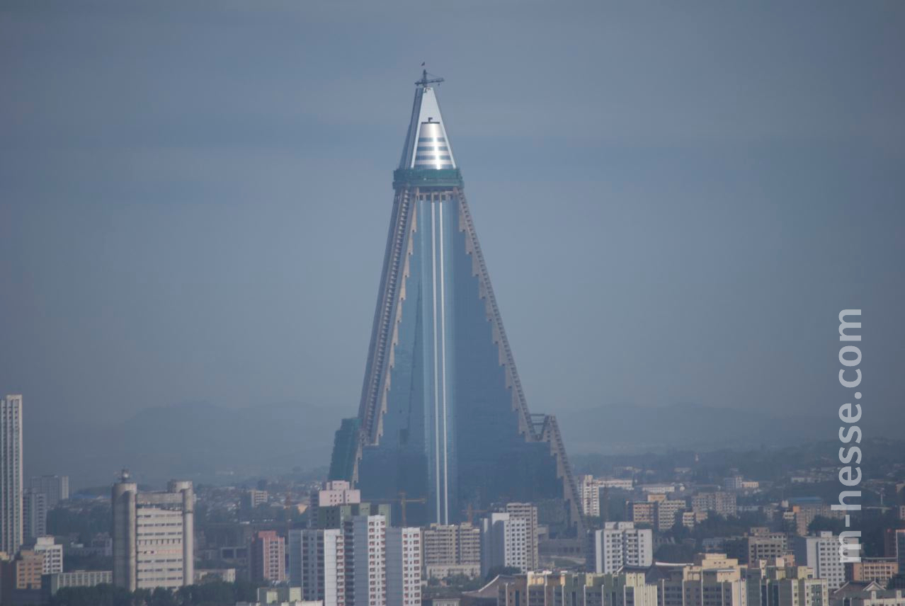 Ryugyong Hotel Pyongyang North Korea