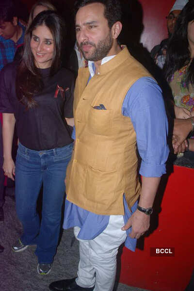 Saif Ali Khan And Kareena Kapoor Hot Kiss
