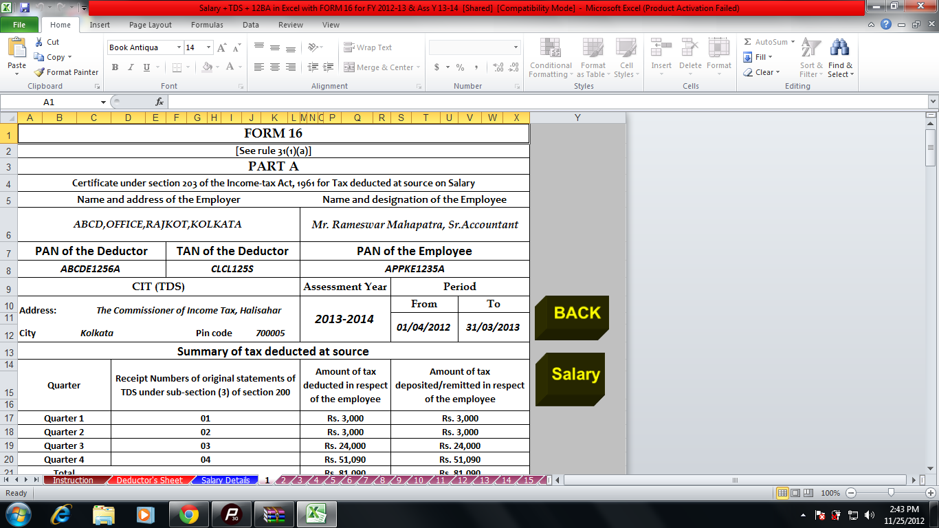 Salary Calculator India Bangalore