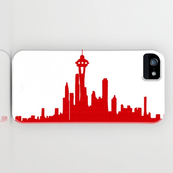 Seattle Skyline Silhouette