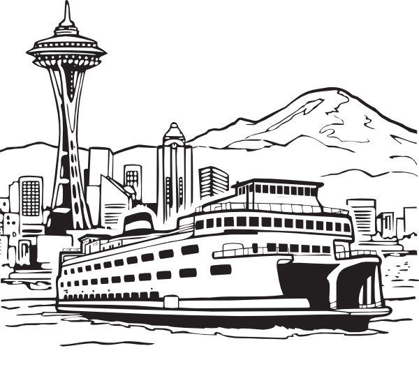 Seattle Space Needle Tattoo