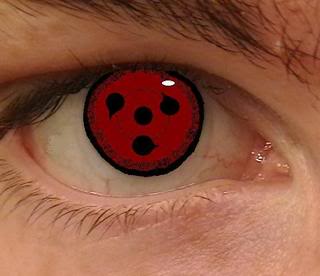 Sharingan Contacts Lenses