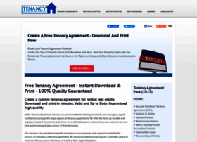 Short Tenancy Agreement Template