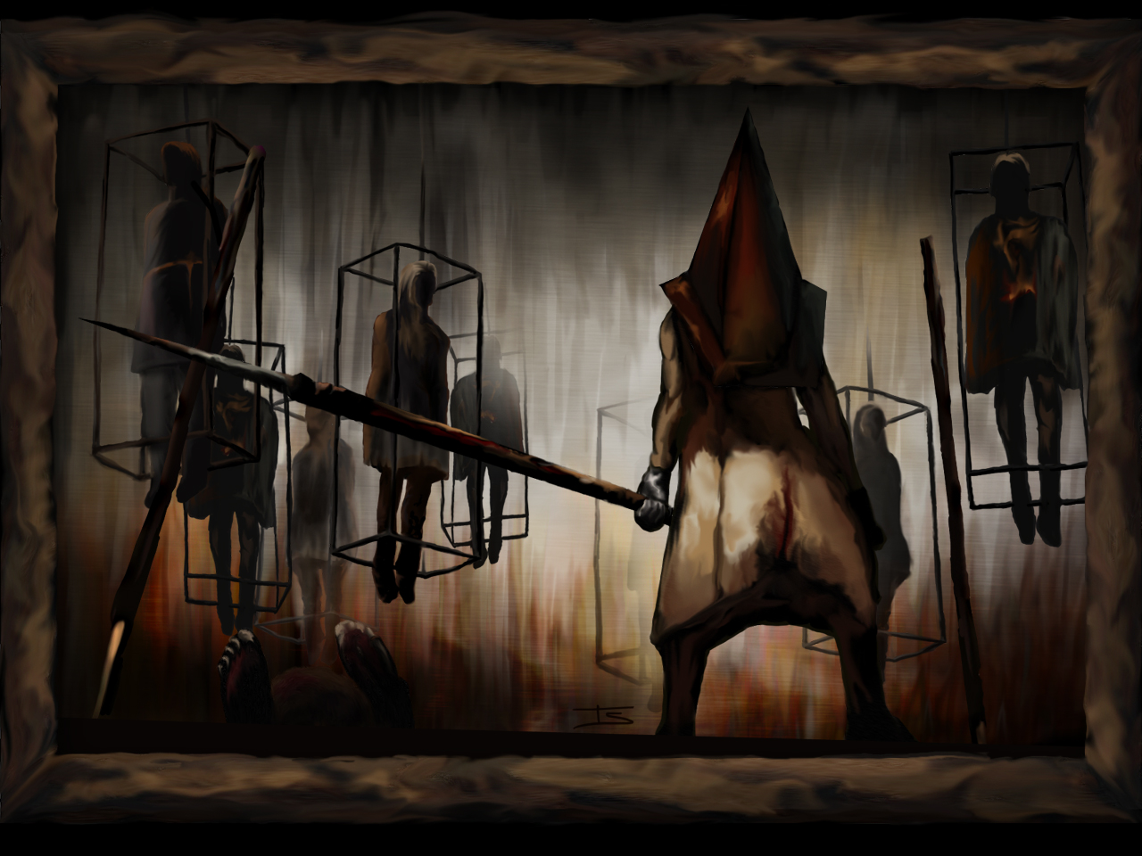 Silent Hill Pyramid Head Wallpaper