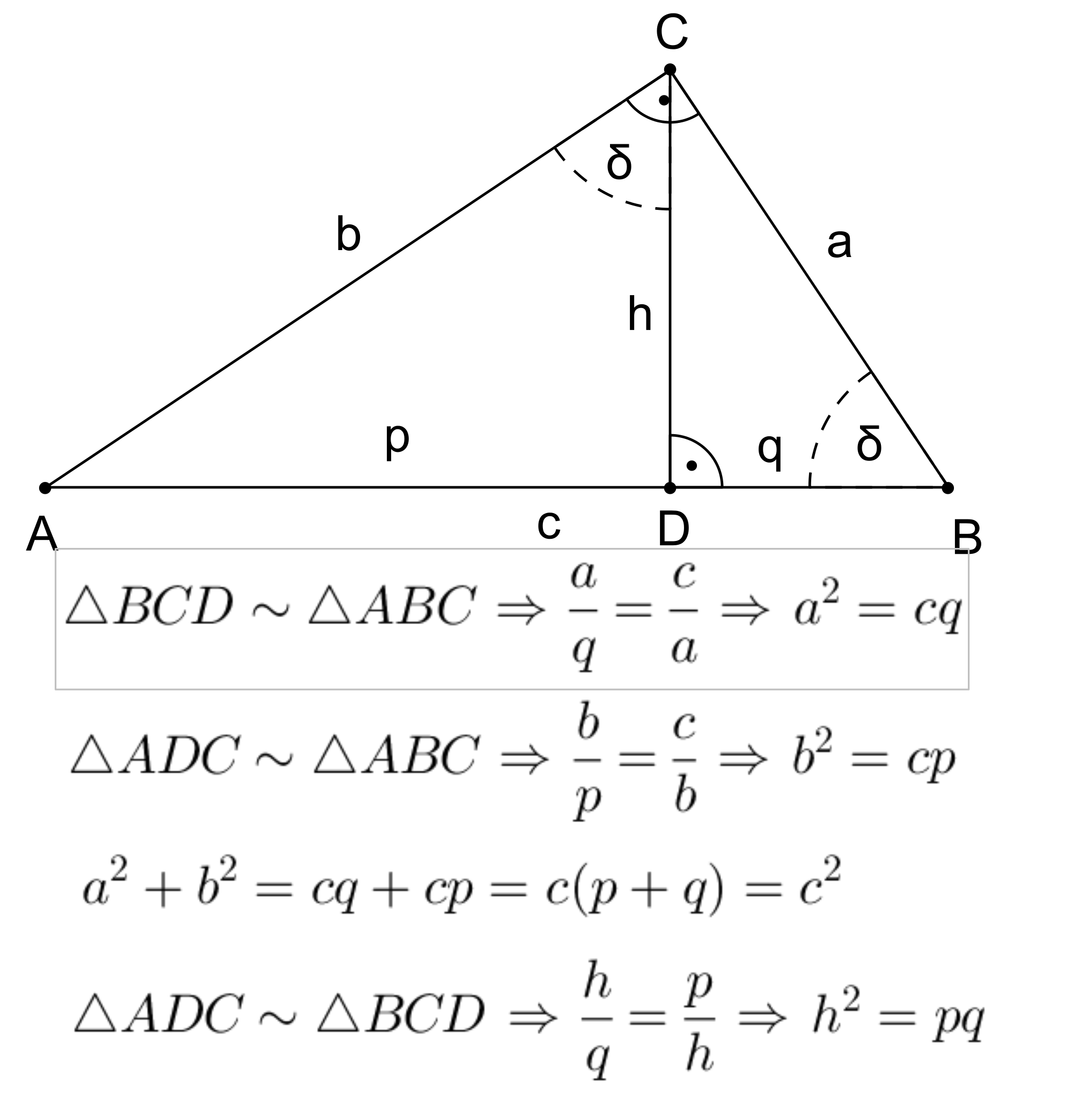 Simple Pythagorean Theorem Problems