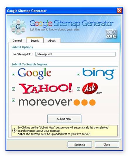 Sitemap Generator Google