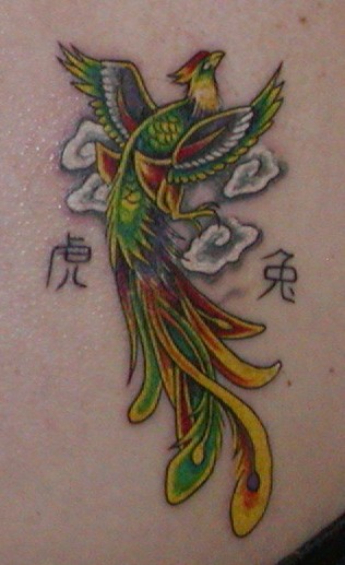 Small Phoenix Tattoos For Men