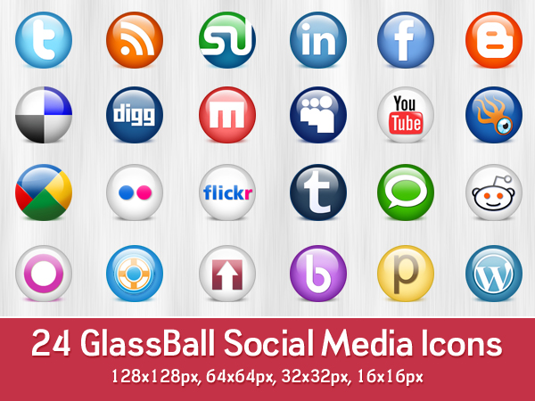 Social Media Icons Png