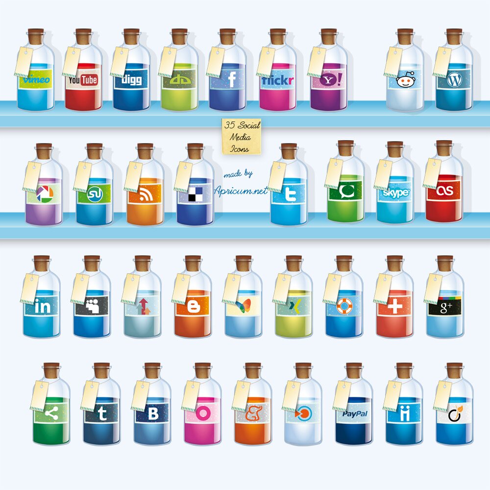 Social Media Icons Png Free Download