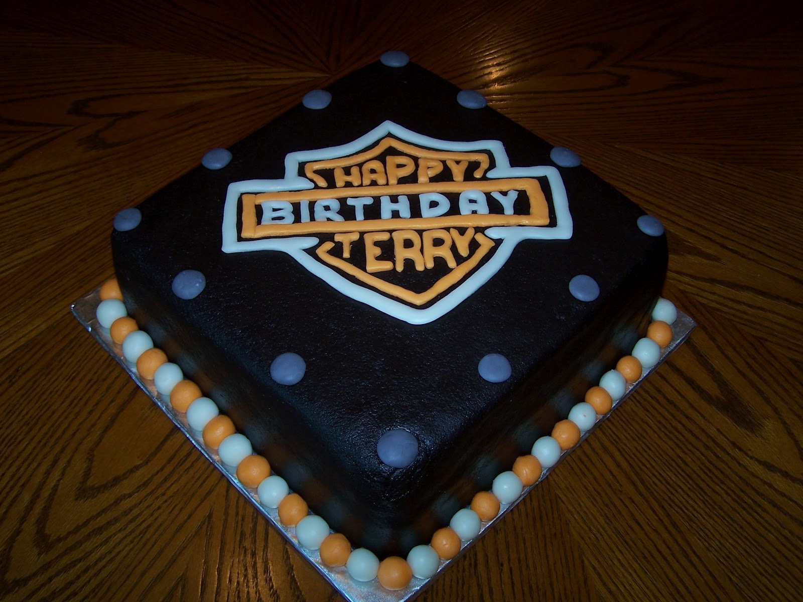 Square Chocolate Cake Decorations