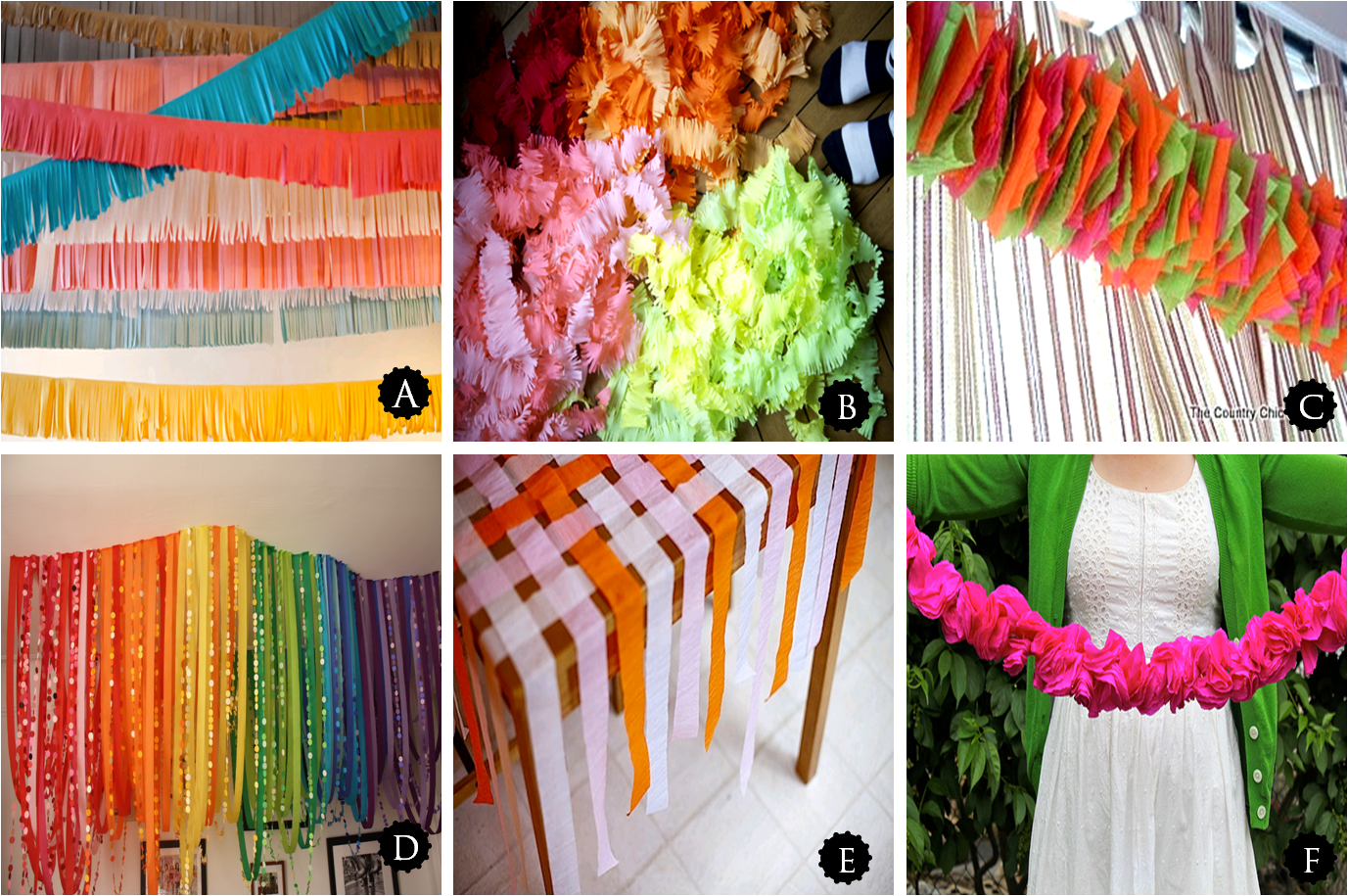 Streamers Decorations Pictures
