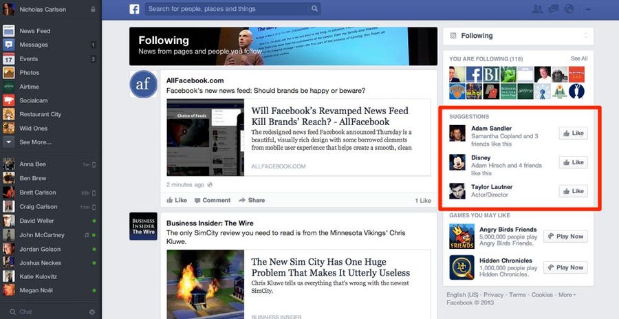 Subscribe Me On Facebook