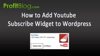 Subscribe Youtube Widget