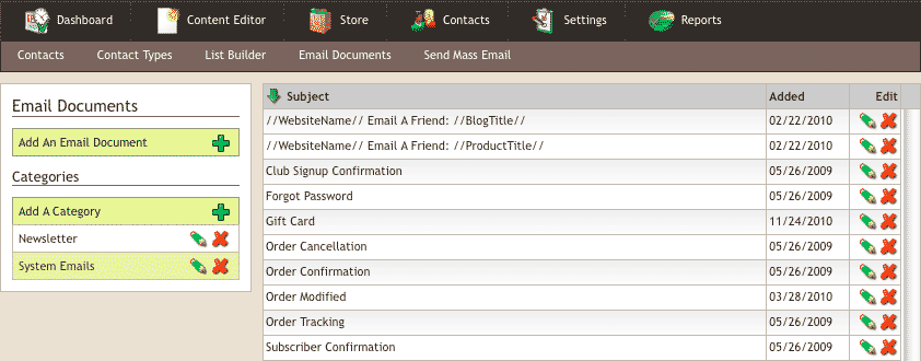 System Documentation Templates