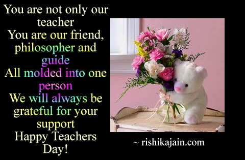Teachers Day Greeting Card Messages