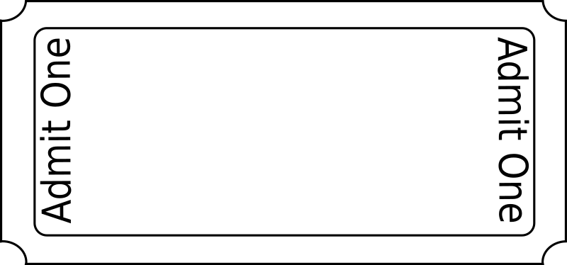 Theatre Tickets Clipart