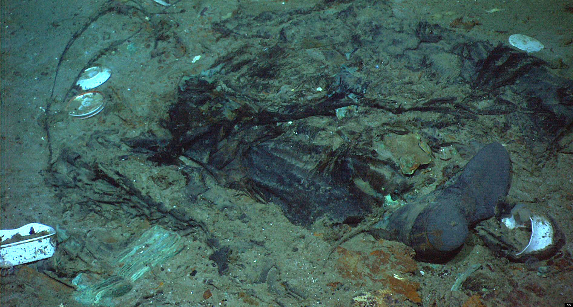 Titanic Shipwreck Map
