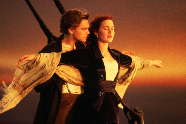 Titanic Sinking Movie Rose