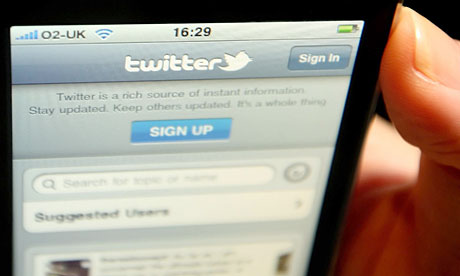 Twitter Sign Up Page