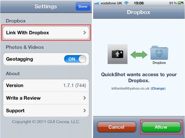 Uploading Photos From Ipad To Dropbox
