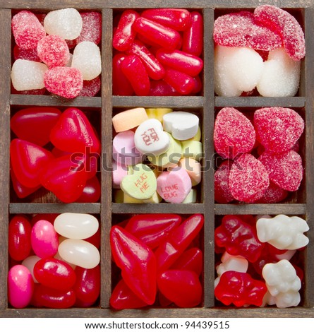 Valentine Heart Candy Box