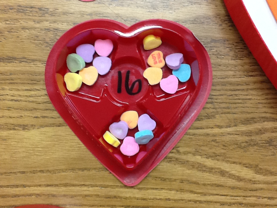 Valentine Heart Candy Graph