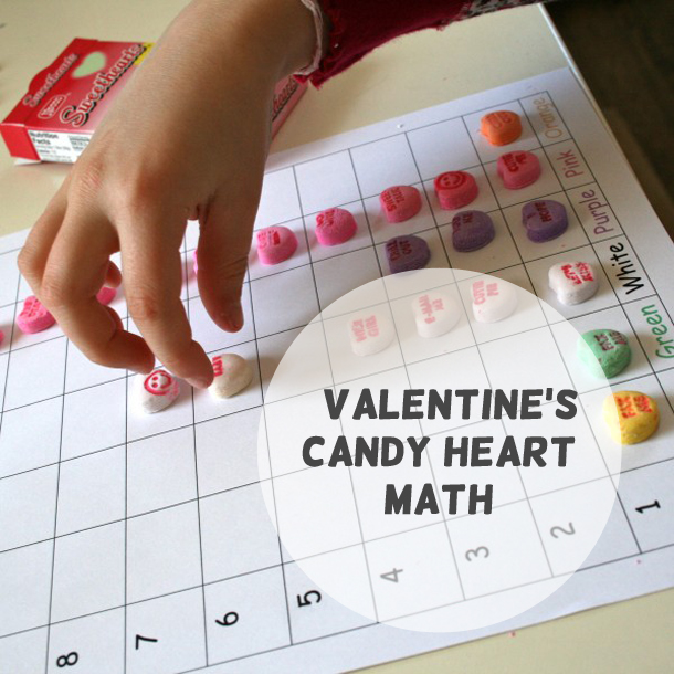 Valentine Heart Candy Graph