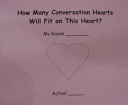 Valentine Heart Candy Graph