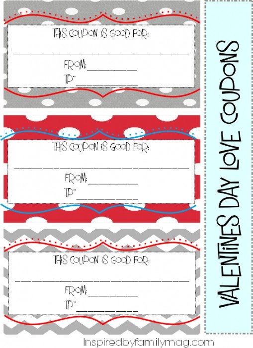 Valentines Day Love Coupons