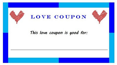 Valentines Day Love Coupons Ideas