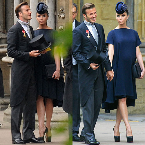 Victoria Beckham Pregnant Royal Wedding