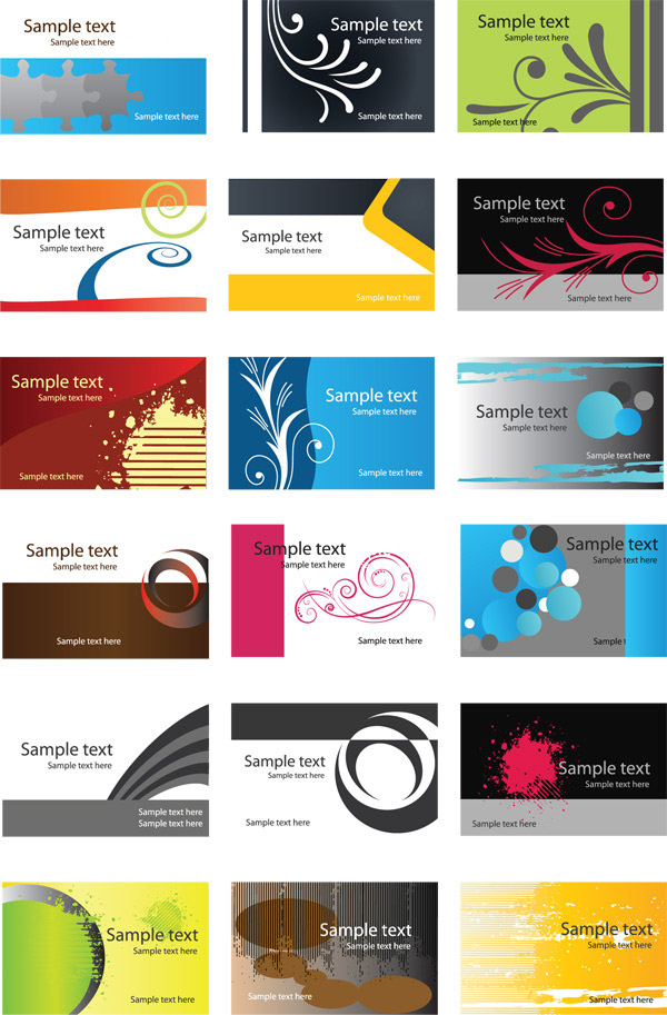 Visiting Card Background Design Full
