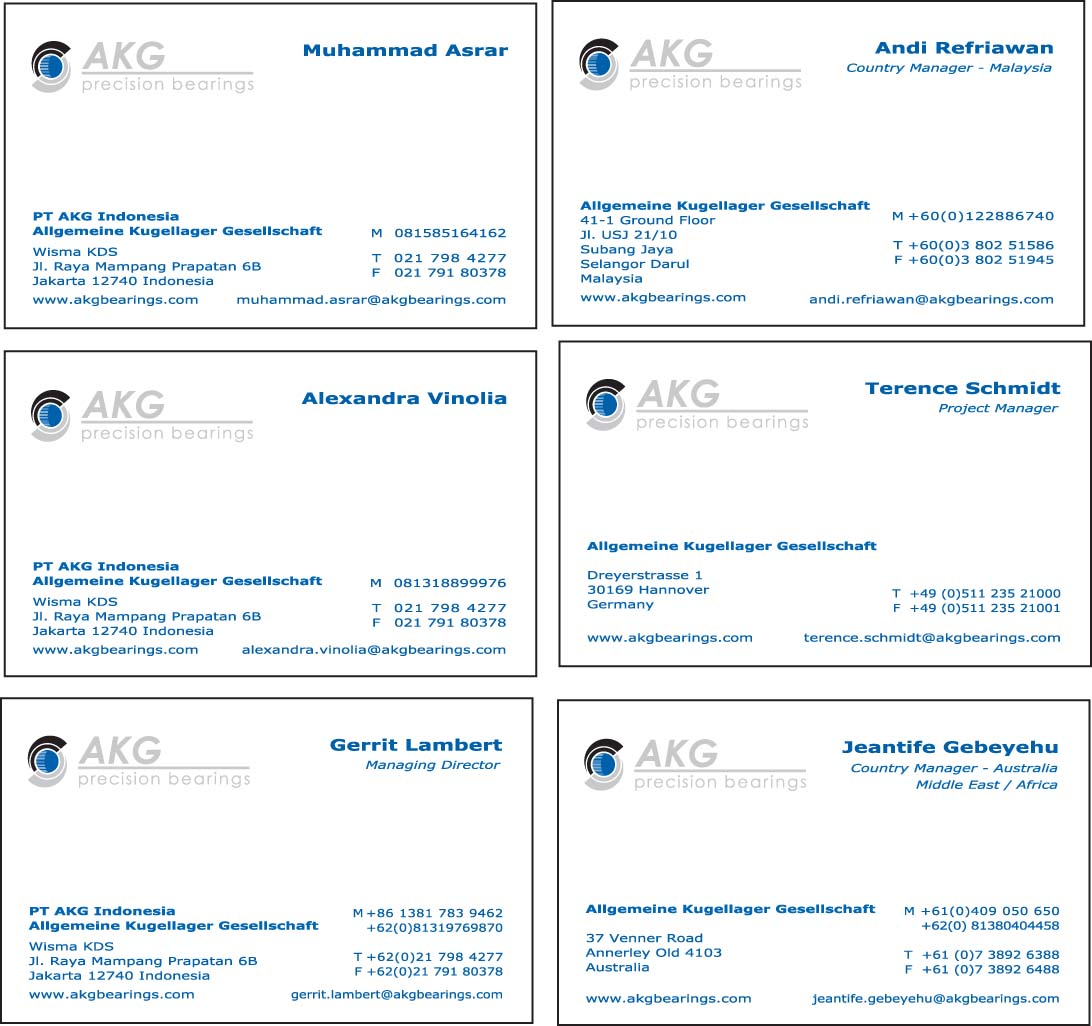 Visiting Card Models