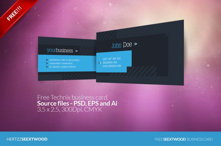 Visiting Card Templates Free Psd