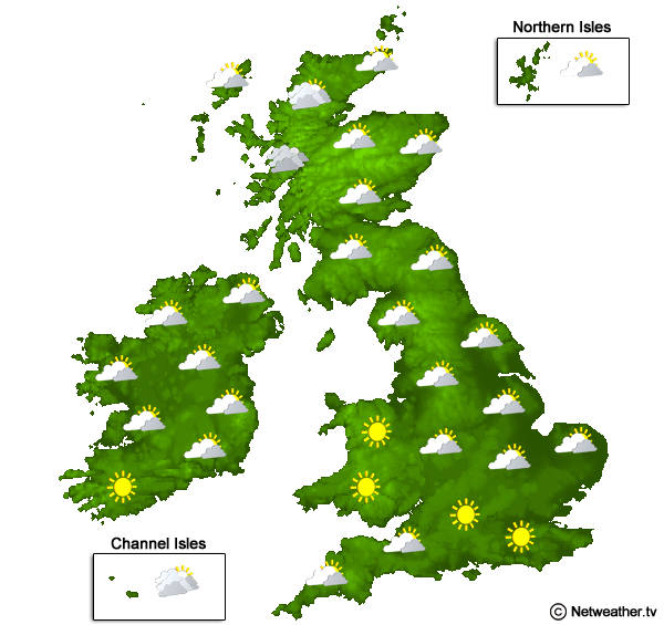 Weather Forecast England Today