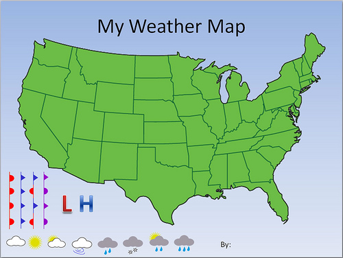 Weather Forecast Symbols For Kids