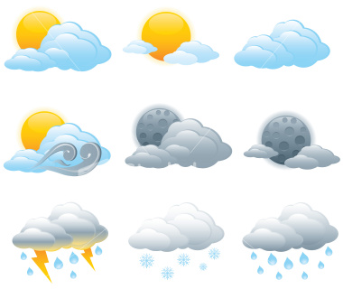 Weather Map Symbols For Kids