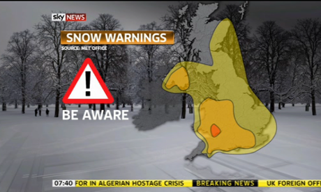 Weather Map Uk Snow