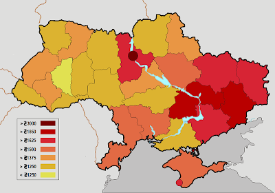 Weather Map Ukraine