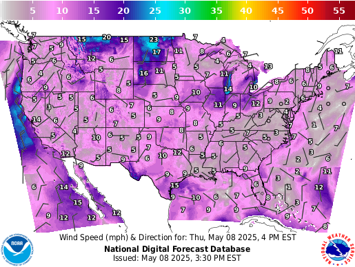 Weather Map With Fronts For Kids