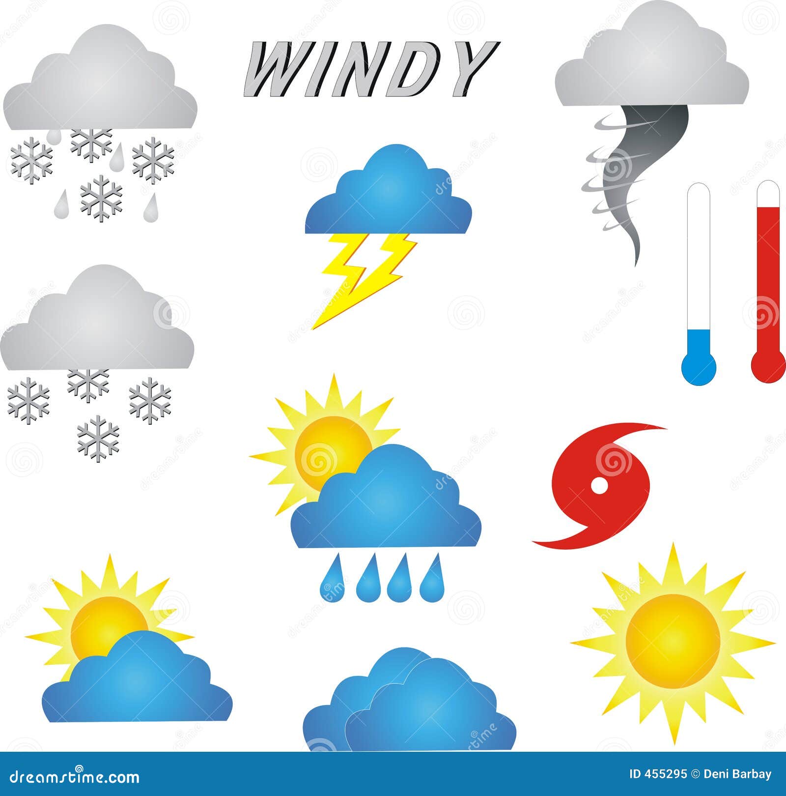 Weather Symbols Sunshine