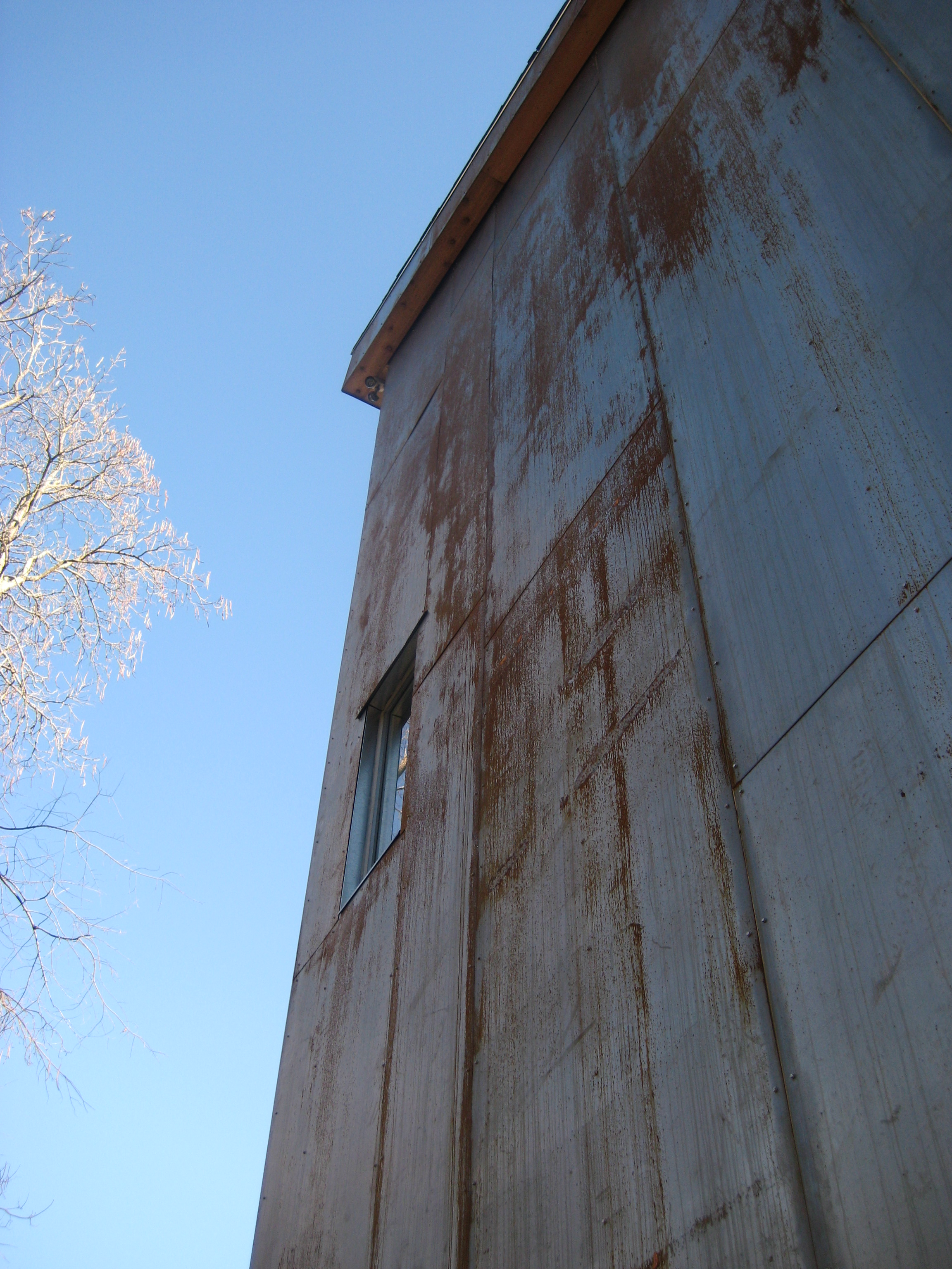 Weathering Steel Siding